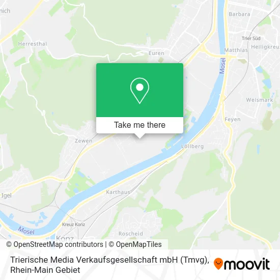 Карта Trierische Media Verkaufsgesellschaft mbH (Tmvg)