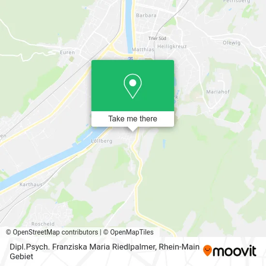 Карта Dipl.Psych. Franziska Maria Riedlpalmer