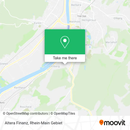 Карта Altera Finanz