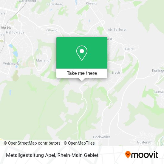 Карта Metallgestaltung Apel