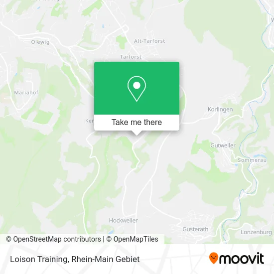 Карта Loison Training