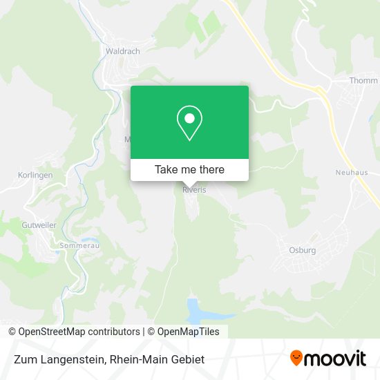Карта Zum Langenstein