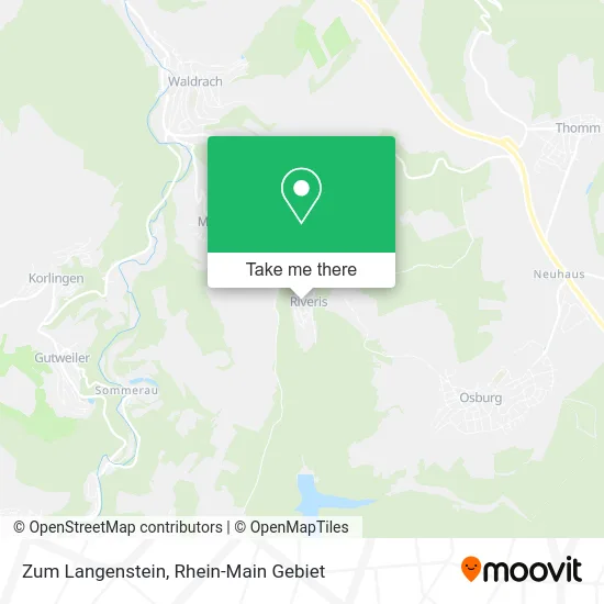 Карта Zum Langenstein