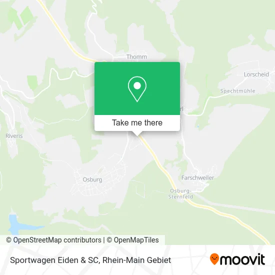 Карта Sportwagen Eiden & SC