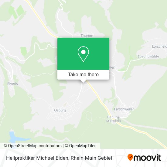 Карта Heilpraktiker Michael Eiden