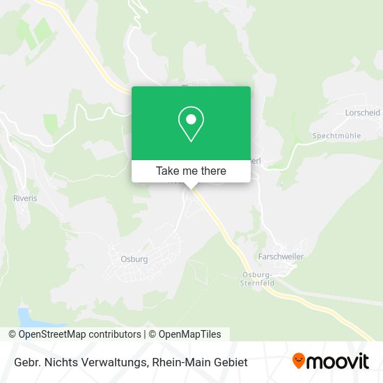 Карта Gebr. Nichts Verwaltungs
