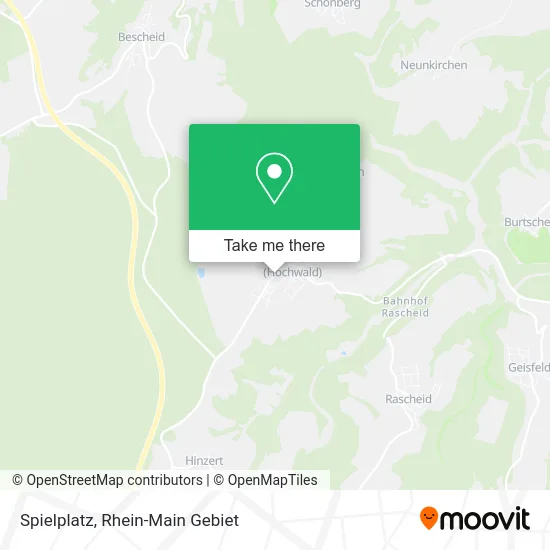 Карта Spielplatz