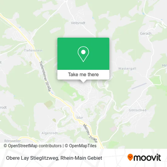 Карта Obere Lay Stieglitzweg