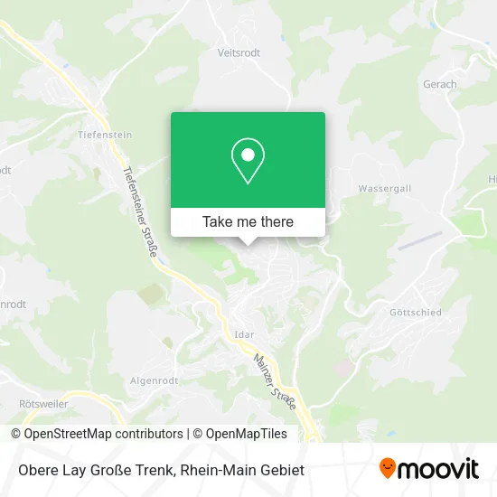 Карта Obere Lay Große Trenk