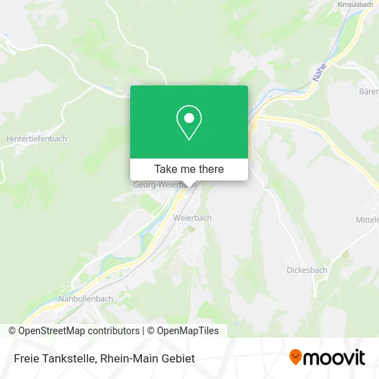 Карта Freie Tankstelle