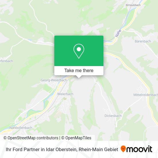 Карта Ihr Ford Partner in Idar Oberstein