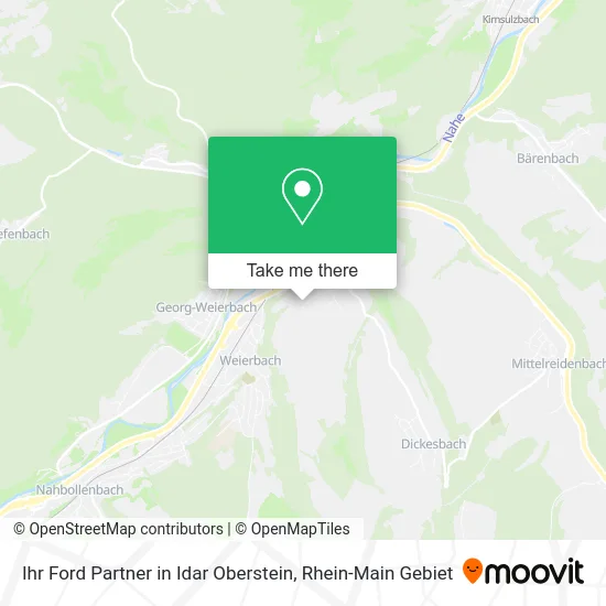 Карта Ihr Ford Partner in Idar Oberstein