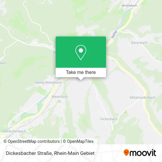 Карта Dickesbacher Straße