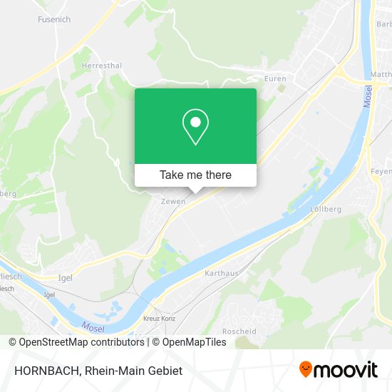 Карта HORNBACH