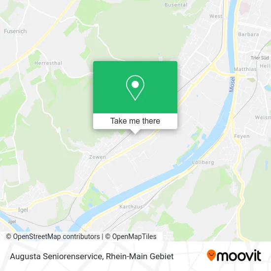 Карта Augusta Seniorenservice