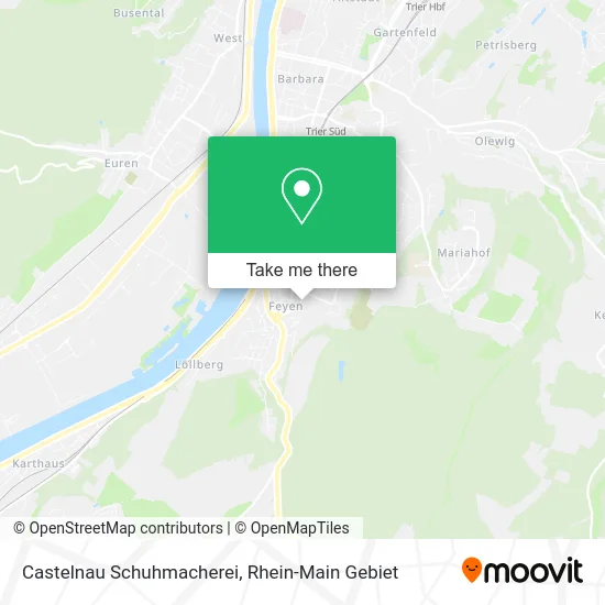 Карта Castelnau Schuhmacherei