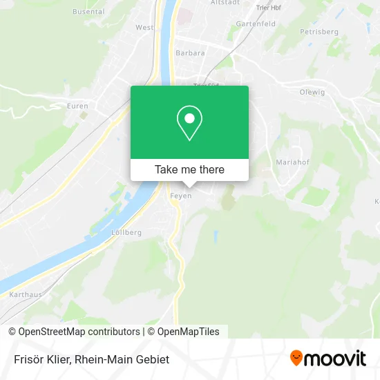 Карта Frisör Klier