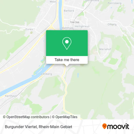 Карта Burgunder Viertel