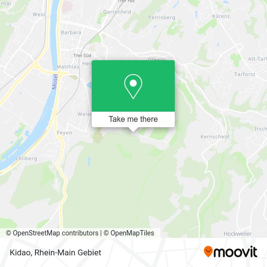 Карта Kidao