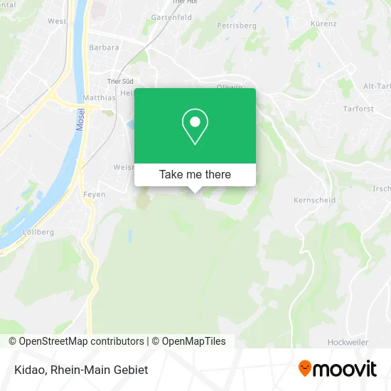 Карта Kidao