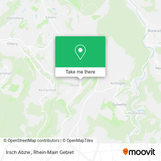 Карта Irsch Abzw.