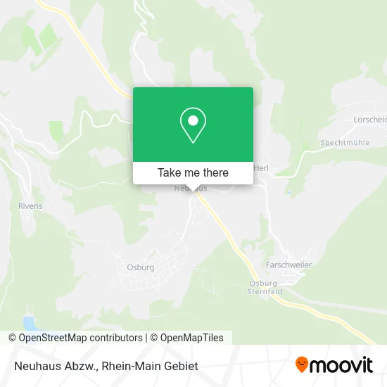 Карта Neuhaus Abzw.