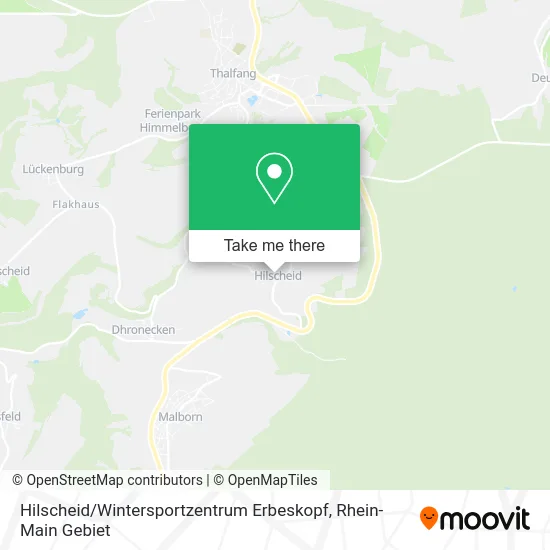 Карта Hilscheid / Wintersportzentrum Erbeskopf