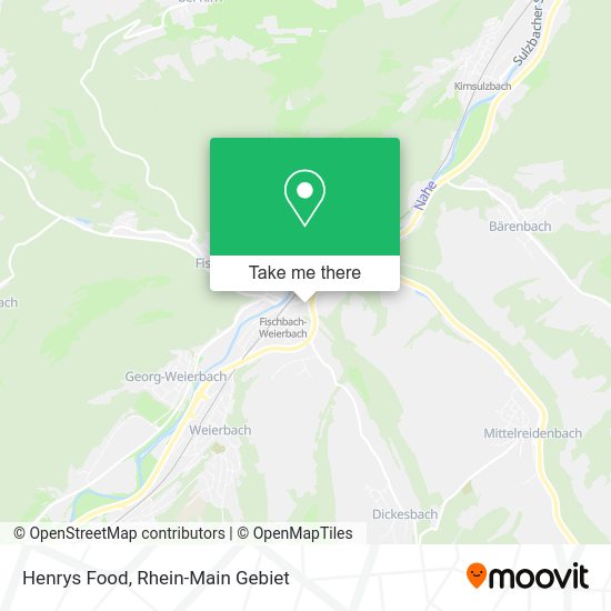 Карта Henrys Food