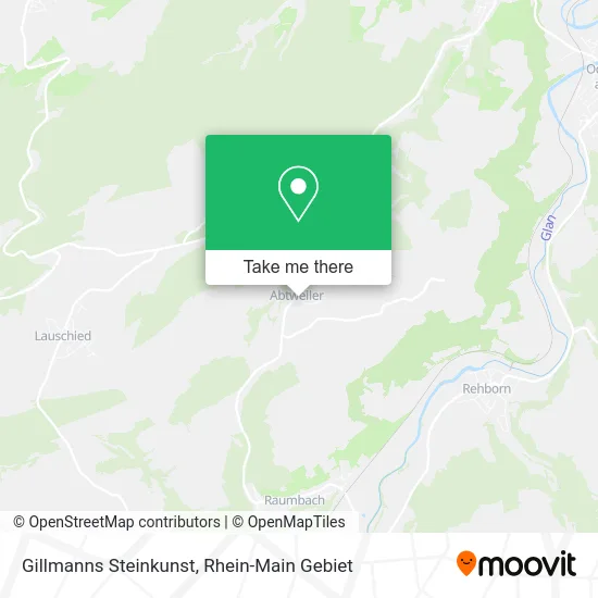 Карта Gillmanns Steinkunst