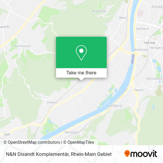 Карта N&N Disandt Komplementär