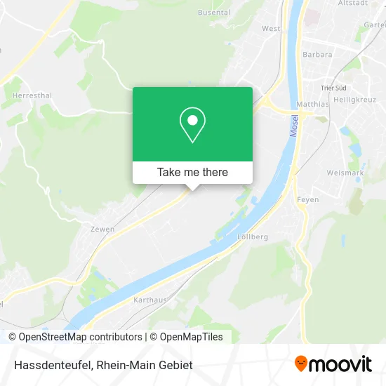 Карта Hassdenteufel