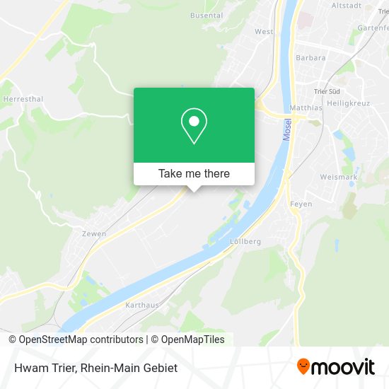 Карта Hwam Trier
