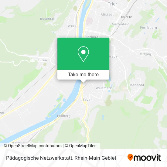 Карта Pädagogische Netzwerkstatt