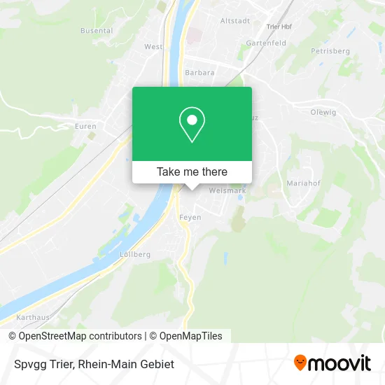 Карта Spvgg Trier