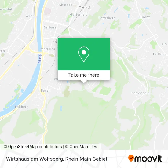 Карта Wirtshaus am Wolfsberg
