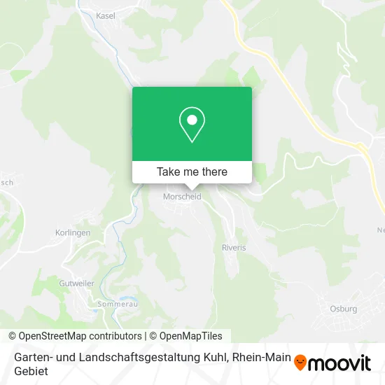 Карта Garten- und Landschaftsgestaltung Kuhl