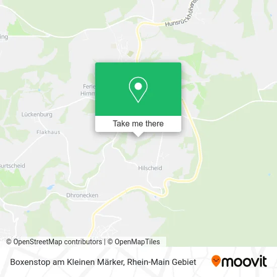 Карта Boxenstop am Kleinen Märker