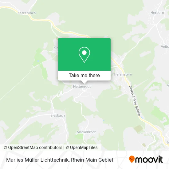 Карта Marlies Müller Lichttechnik
