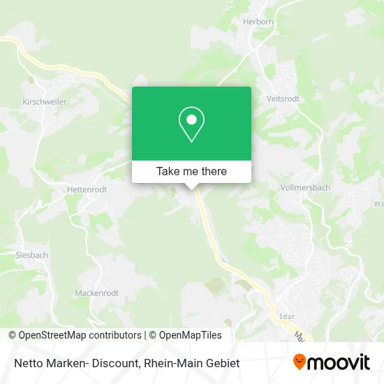 Netto Marken- Discount map