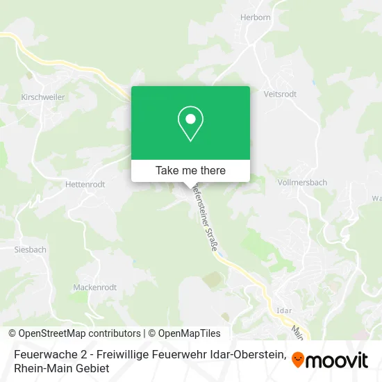 Карта Feuerwache 2 - Freiwillige Feuerwehr Idar-Oberstein