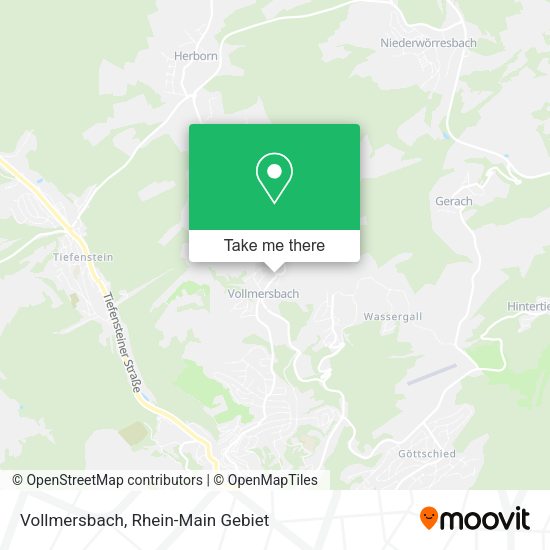 Карта Vollmersbach