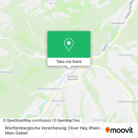 Карта Württembergische Versicherung: Oliver Hey