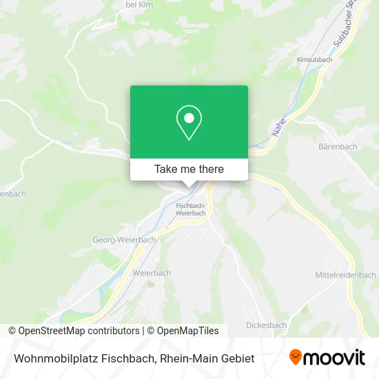 Карта Wohnmobilplatz Fischbach