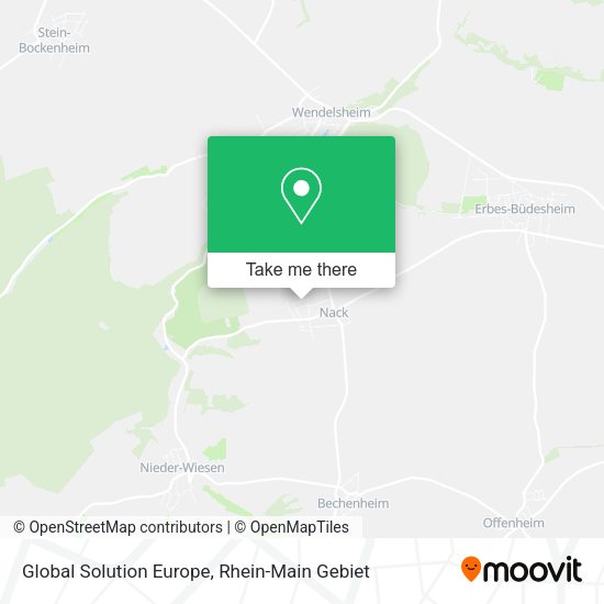 Карта Global Solution Europe