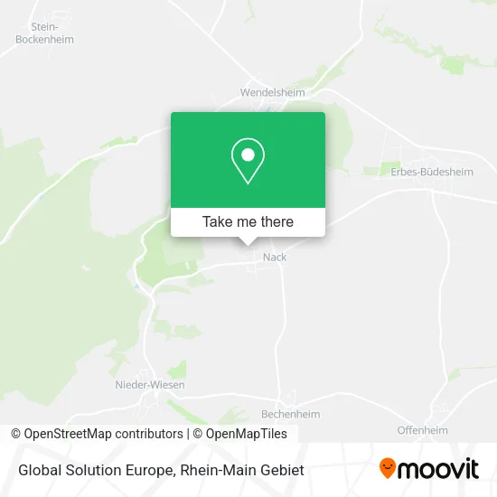 Карта Global Solution Europe