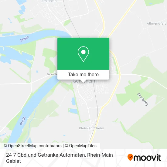 Карта 24 7 Cbd und Getranke Automaten