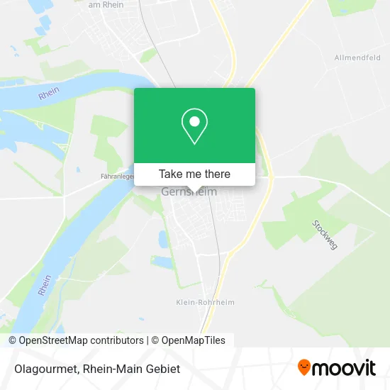 Карта Olagourmet