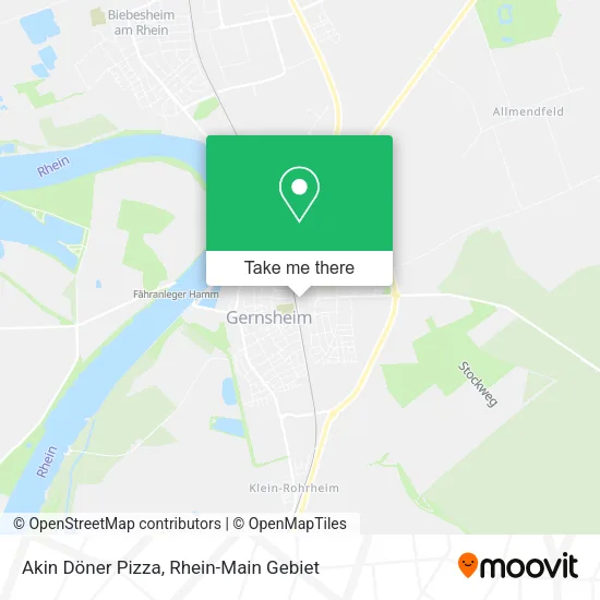 Карта Akin Döner Pizza