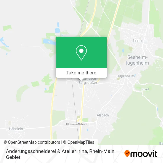 Карта Änderungsschneiderei & Atelier Irina