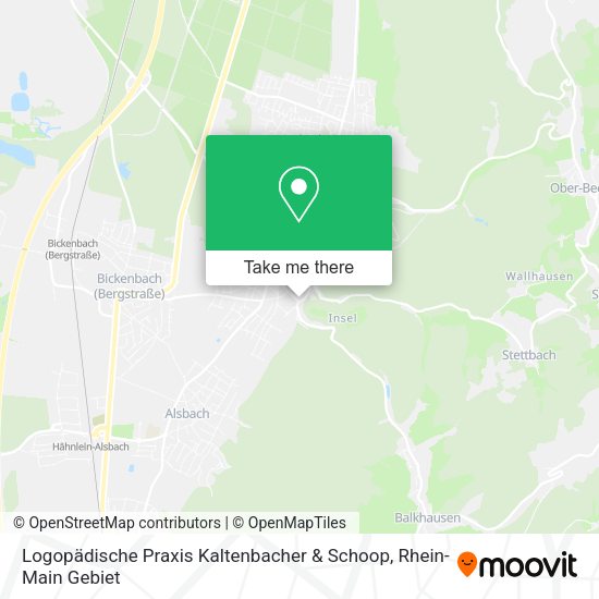 Карта Logopädische Praxis Kaltenbacher & Schoop